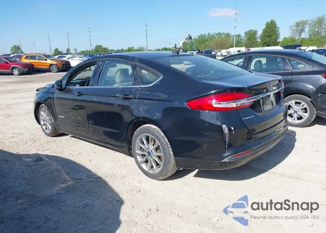 2017 Ford Fusion Hybrid S из США, поврежденный, VIN 3FA6P0UU8HR360637